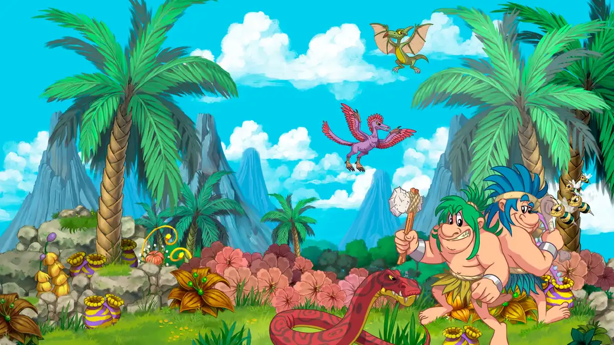 新战斗原始人：穴居人忍者 NEW Joe & Mac – Caveman Ninja PS5中文