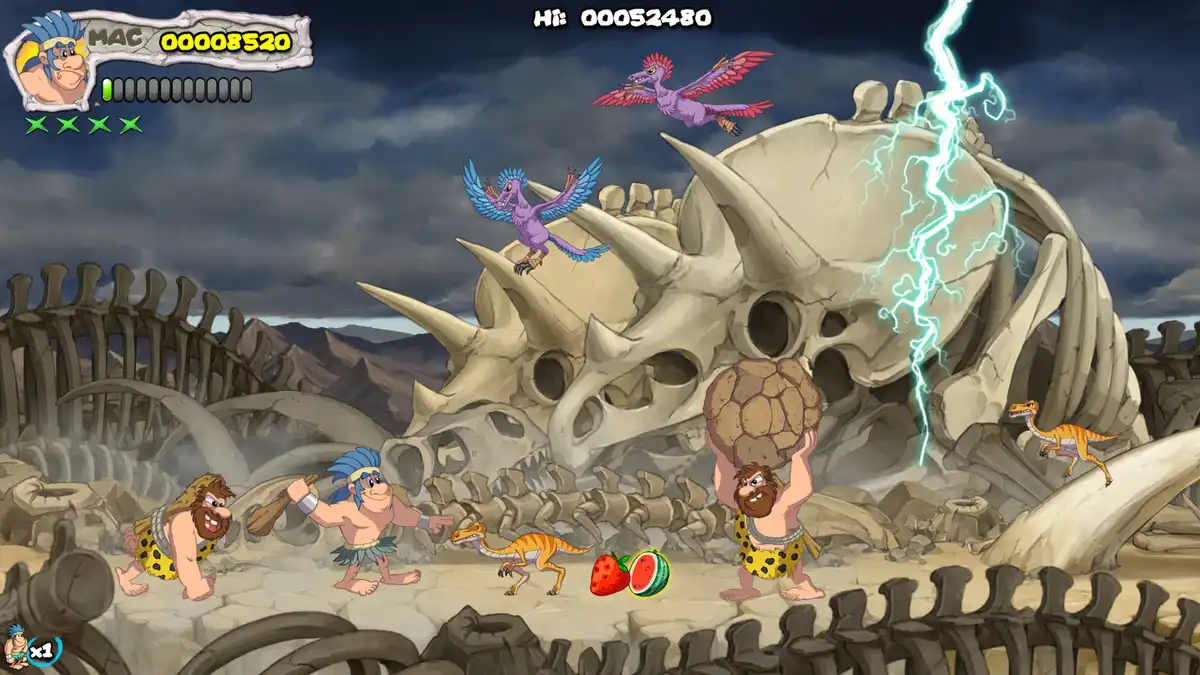 新战斗原始人：穴居人忍者 NEW Joe & Mac – Caveman Ninja PS5中文