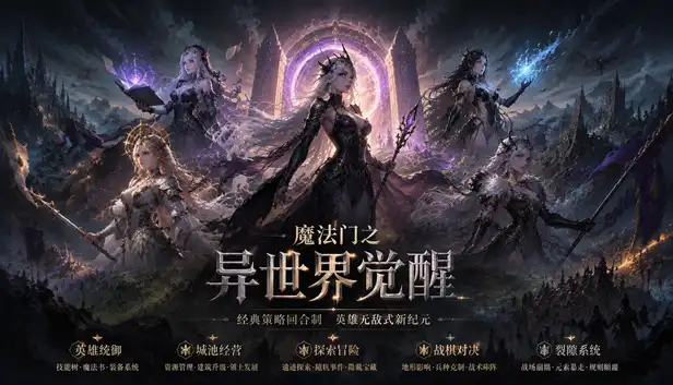 魔法门之异世界觉醒|豪华中文|Build.23612430-英魂再临-黑曜统御+全DLC|