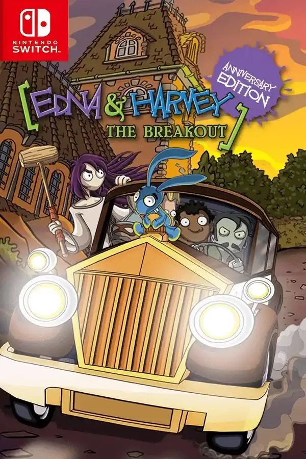 埃德娜和哈维:逃离疯人院 – 周年纪念版 Edna & Harvey: The Breakout – Anniversary Edition+更新1.0.01 Switch NSP中文