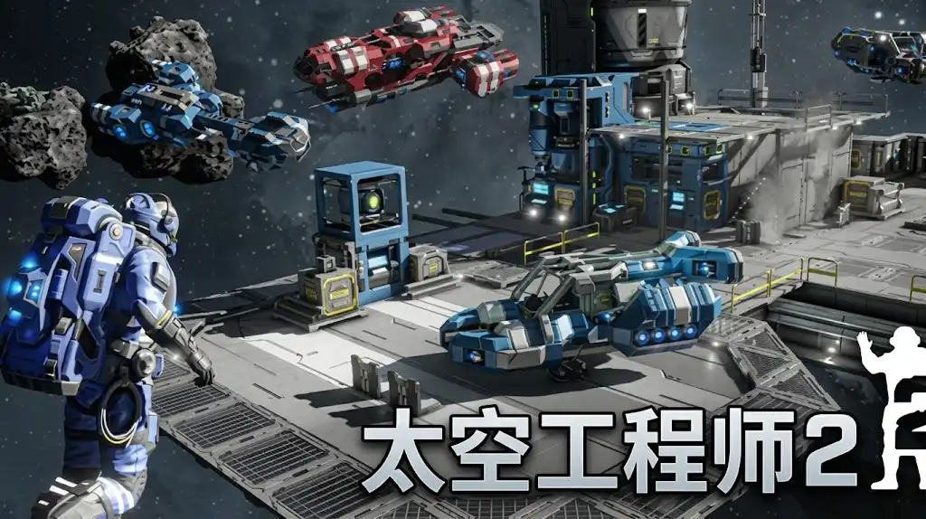 《太空工程师 2》Steam中文游戏下载_太空建造沙盒工程模拟_潜力不错但Alpha阶段需观望