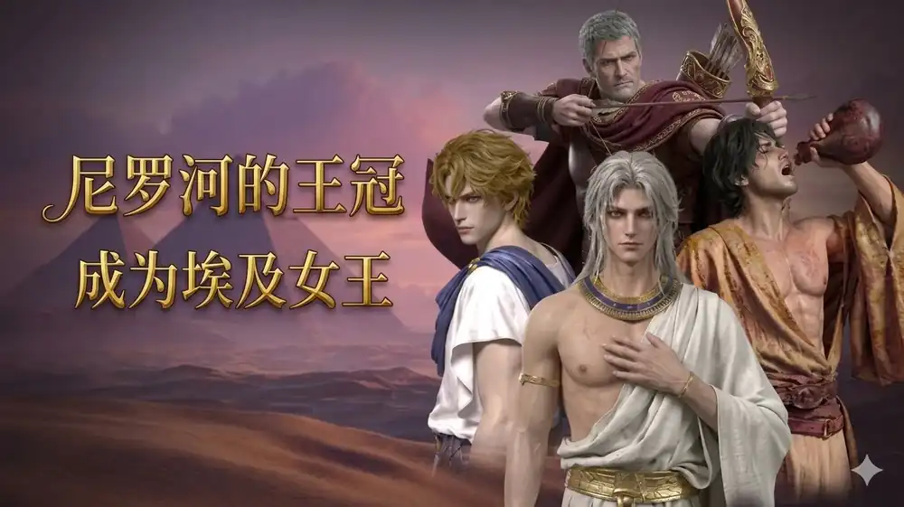 《尼罗河的王冠:成为埃及女王》Steam中文版下载指南_历史乙女权谋AVG_流程偏短