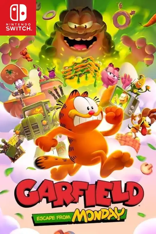 加菲猫：逃离星期一 Garfield – Escape From Monday Switch NSP中文