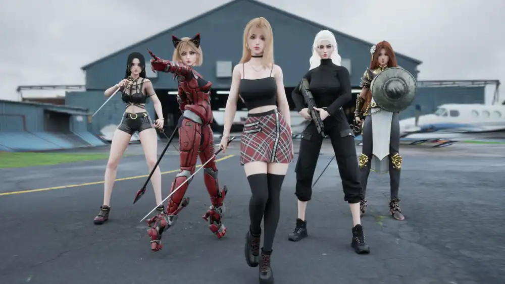 美少女大战僵尸 | Steam中文版 | 3D塔防+美少女合作射击