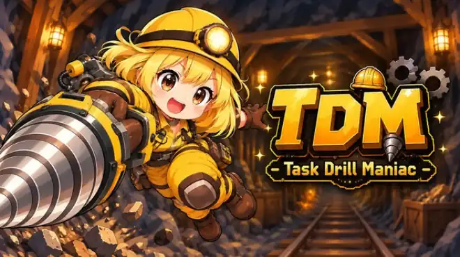 TDM : Task Drill Maniac | 任务栏采矿挂机模拟 | Steam中文版