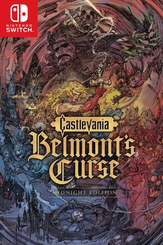 恶魔城:贝尔蒙特的诅咒 – 午夜版 Castlevania Belmonts Curse Midnight Edition+更新1.1.0 Switch XCI中文