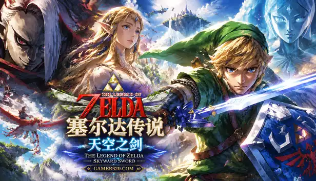 塞尔达传说 天空之剑|豪华中文|V1.0.1-4K240帧-宿命启源-苍穹之誓-支持手柄|